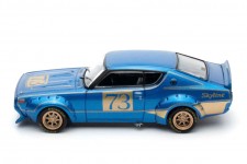 NISSAN Skyline 2000 GT-R (KPGC110) Racing Concept Blue - Inno Models Scale 1:64 (IN64-KPGC110RC-BLU)