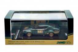NISSAN Skyline 2000 GT-R (KPGC110) Racing Concept Green - Inno Models Scale 1:64 (in64-KPGC110RC-GRN)