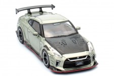 NISSAN Skyilne GT-R (R35) Top Secret 2024 - Inno Models Escala 1:64 (IN64-R35TS-MDX24)