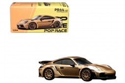 PORSCHE 992 Stinger GTR Gold - POP Race Escala 1:64 (PR640042)