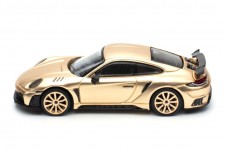 PORSCHE 992 Stinger GTR Gold - POP Race Scale 1:64 (PR640042)