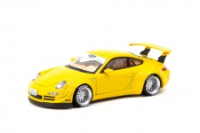 PORSCHE RWB 997 Notting Hill Yellow - Tarmac Works Scale 1:64 (T64-057NO)