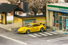 PORSCHE RWB 997 Notting Hill Yellow - Tarmac Works Scale 1:64 (T64-057NO)