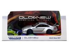 PORSCHE 911 Old & New 997 2010 Grey Metallic - Tarmac Works Escala 1:67 (T64R-TL053-GRY)