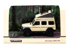 MERCEDES-AMG G63 4x4 Camping 2020 Beige / White - Tarmac Works Scale 1:64 (T64R-040-CAMP)