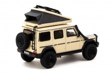 MERCEDES-AMG G63 4x4 Camping 2020 Beige / White - Tarmac Works Scale 1:64 (T64R-040-CAMP)