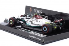 MERCEDES-AMG W13 3rd British GP 2022 Lewis Hamilton - Minichamps Scale 1:43 (417221044)
