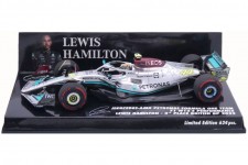 MERCEDES-AMG W13 3rd British GP 2022 Lewis Hamilton - Minichamps Scale 1:43 (417221044)