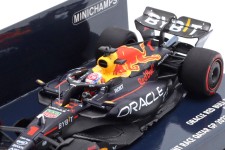 RED BULL RB19 Campeon del Mundo 2nd Sprint Race Qatar 2023 M. Verstappen - Minichamps Escala 1:43 (410231801)