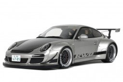 PORSCHE 911 (997) RWB Rauh-Welt Abu 2024 Silver - GT Spirit Scale 1:18 (GT483)