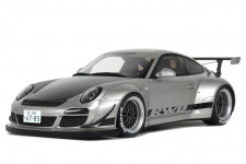 PORSCHE 911 (997) RWB Rauh-Welt Abu 2024 Silver - GT Spirit Escala 1:18 (GT483)