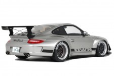 PORSCHE 911 (997) RWB Rauh-Welt Abu 2024 Silver - GT Spirit Escala 1:18 (GT483)