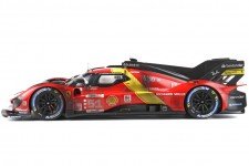 FERRARI 499P Dirty End Race Ganador LeMans 2023 - Con Vitrina - BBR Escala 1:18 (P18235DIRTY-V) 