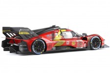 FERRARI 499P Dirty End Race Ganador LeMans 2023 - Con Vitrina - BBR Escala 1:18 (P18235DIRTY-V) 
