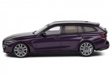 BMW M3 Touring (G81) Competition 2023 Dayton Violet - Solido Scale 1:43 (S4315401)