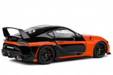 TOYOTA GR Supra Streetfighter 2024 Orange / Black - Solido Scale 1:18 (S1809005)