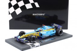 RENAULT R25 World Champion 3rd GP Brazil 2005 Fernando Alonso - Minichamps Scale 1:18 (117051705)