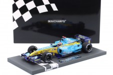 RENAULT R25 World Champion 3rd GP Brazil 2005 Fernando Alonso - Minichamps Scale 1:18 (117051705)