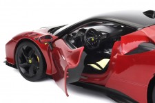 FERRARI SF90XX Stradale 2024 Rosso Magma Metallic - Bburago Scale 1:18 (16020R) 