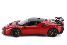 FERRARI SF90XX Stradale 2024 Rosso Magma Metallic - Bburago Scale 1:18 (16020R) 