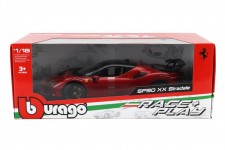FERRARI SF90XX Stradale 2024 Rosso Magma Metallic - Bburago Scale 1:18 (16020R) 
