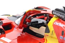 FERRARI 499P Ganador 24h LeMans 2023 Pier Guidi / Calado / Giovinazzi - Con Vitrina - Bburago Escala 1:18 (16311-51)