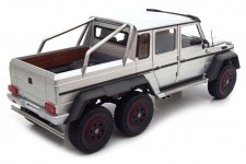 MERCEDES-Benz G63 AMG 6x6 2013 Silver - AutoArt Escala 1:18 (76301)