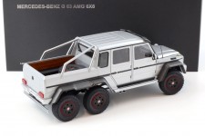 MERCEDES-Benz G63 AMG 6x6 2013 Silver - AutoArt Scale 1:18 (76301)