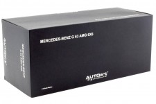 MERCEDES-Benz G63 AMG 6x6 2013 Silver - AutoArt Escala 1:18 (76301)