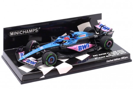 ALPINE A523 3rd GP Monaco 2023 E. Ocon - Minichamps Scale 1:43 (417230731)