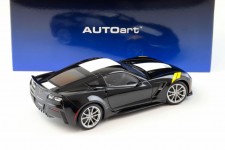 CHEVROLET Corvette C7 Grand Sport 2017 Black - AutoArt Escala 1:18 (71273)