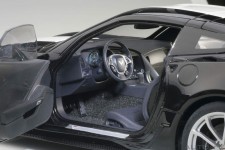 CHEVROLET Corvette C7 Grand Sport 2017 Black - AutoArt Escala 1:18 (71273)