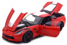 Chevrolet CORVETTE C7 Grand Sport 2017 Red - Autoart Escala 1:18 (71274)