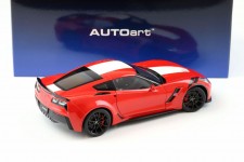 Chevrolet CORVETTE C7 Grand Sport 2017 Red - Autoart Escala 1:18 (71274)