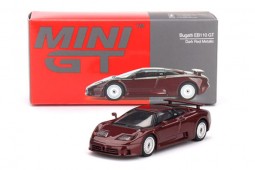 BUGATTI EB110 GT 1995 Dark Red Metallic - MiniGT Escala 1:64 (MGT00806)