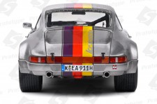 PORSCHE 911 RSR Kremer Design 1973 Silver Metallic - Solido Scale 1:18 (S1801120)