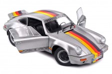 PORSCHE 911 RSR Kremer Design 1973 Silver Metallic - Solido Scale 1:18 (S1801120)