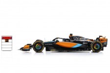 McLaren MCL60 1st Pole 1st Win Sprint GP Qatar 2023 Oscar Piastri - Spark Scale 1:43 (s8927)