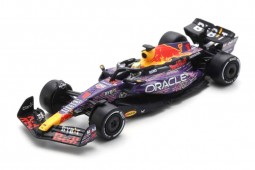 RED BULL RB19 Campeon del Mundo Ganador GP Las Vegas 2023 M. Verstappen - Spark Escala 1:64 (Y356)