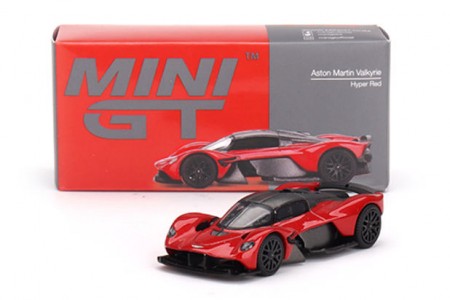 ASTON MARTIN Valkyrie 2024 Hyper Red - MiniGT Scale 1:64 (MGT00766L)