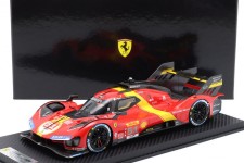 FERRARI 499P 3rd 6h Spa 2023 Calado / Giovinazzi / Pier Guidi - BBR Scale 1:18 (CS18004)