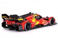 FERRARI 499P 3rd 1000 Miles Sebring 2023 Fuoco / Molina / Nielsen - BBR Scale 1:18 (CS18003)
