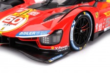 FERRARI 499P 3rd 1000 Millas Sebring 2023 Fuoco / Molina / Nielsen - BBR Escala 1:18 (CS18003)