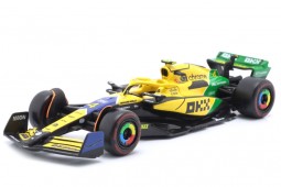 McLaren MCL38 GP Monaco 2024 Lando Norris - Bburago Escala 1:43 (38214Monaco)