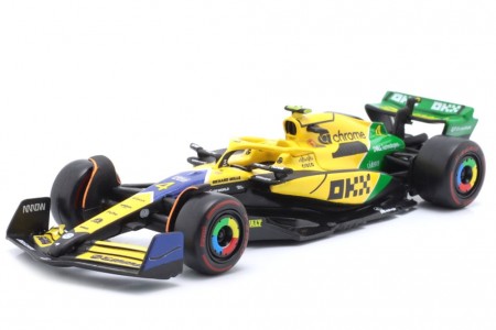 McLaren MCL38 GP Monaco 2024 Lando Norris - Bburago Scale 1:43 (38214Monaco)