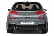 HYUNDAI i30 N Project C 2017 Metallic Grey - OttoMobile Escala 1:18 (OT1060)