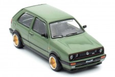 VOLKSWAGEN Golf GTi MKII 1991 Green - POP Race Scale 1:64 (PR640099)