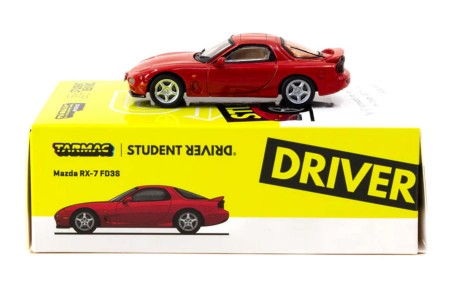 MAZDA RX-7 FD3S Red - Tarmac Works Escala 1:64 (JC64-005RD)