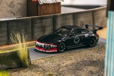 PORSCHE 997 Old & New Matt Black - Tarmac Works Escala 1:64 (T64-TL053-MB)