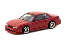 NISSAN Silvia Vertex S13 Red Metallic - Tarmac Works Escala 1:64 (T64G-025-RE)